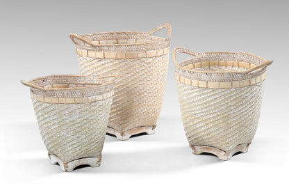 The Padi Wash basket – natural materials, boho decor handmade in Bali