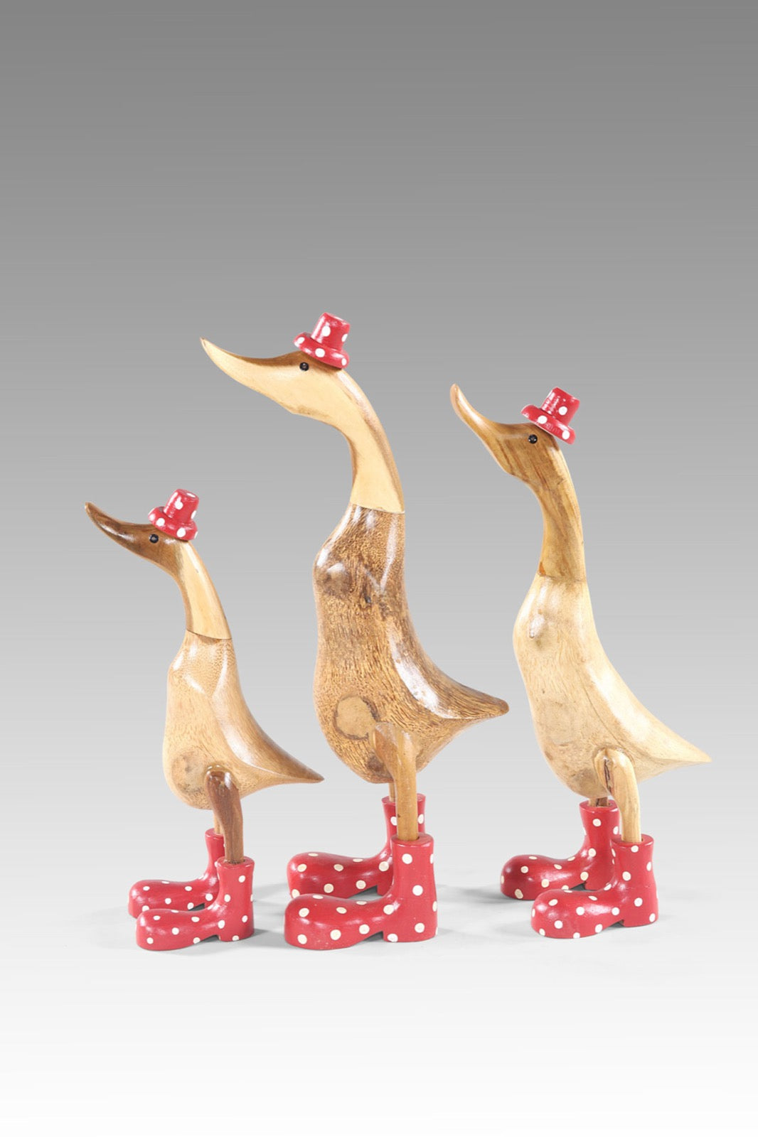 Handcrafted bamboo sculpture – Funky Duck, boho decor from BaliSouk