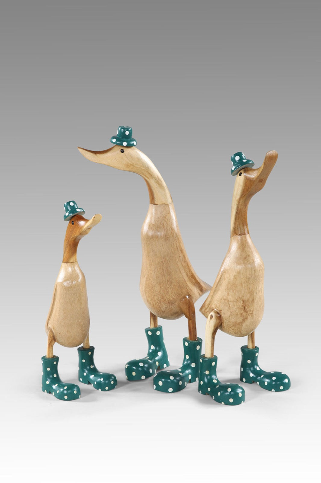 Bamboo sculpture Funky Duck – boho decor, handwoven and handmade in Bali