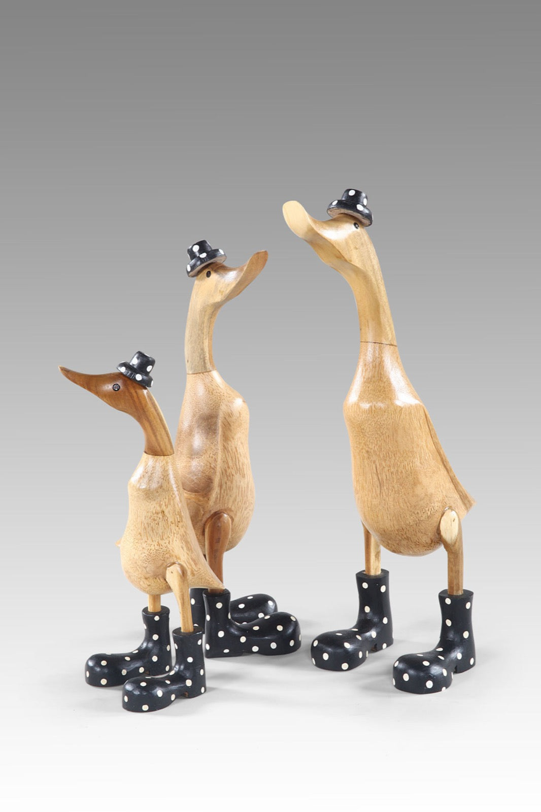Funky Duck sculpture by BaliSouk – boho decor made in Bali