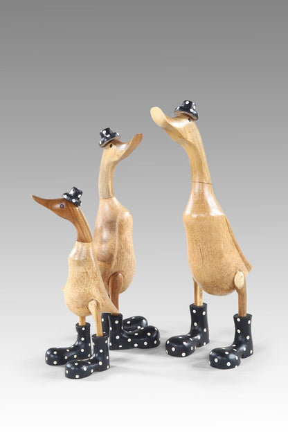 Funky Duck sculpture by BaliSouk – boho decor made in Bali