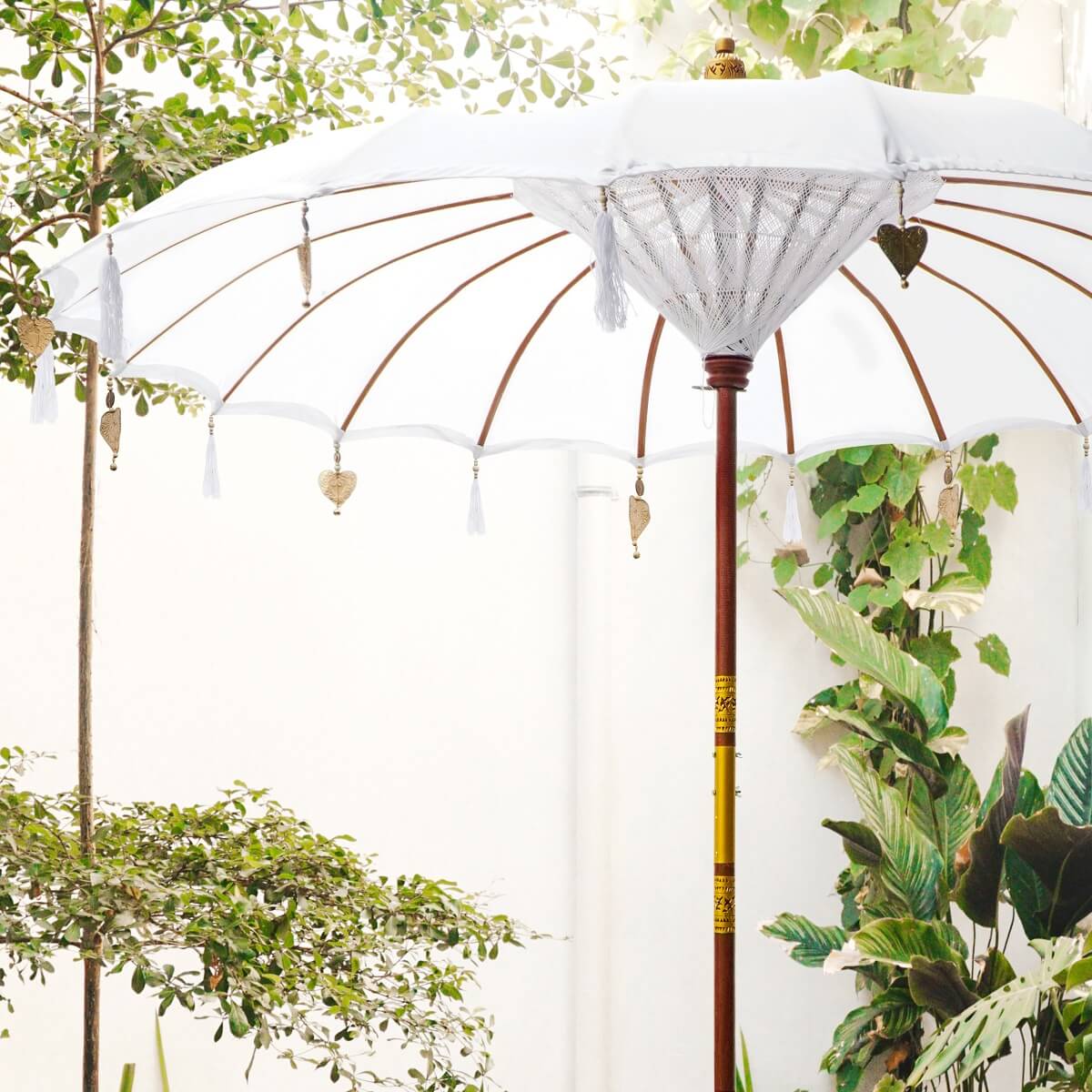 Bali Umbrella With Extension Pole - No Base – Set of 2