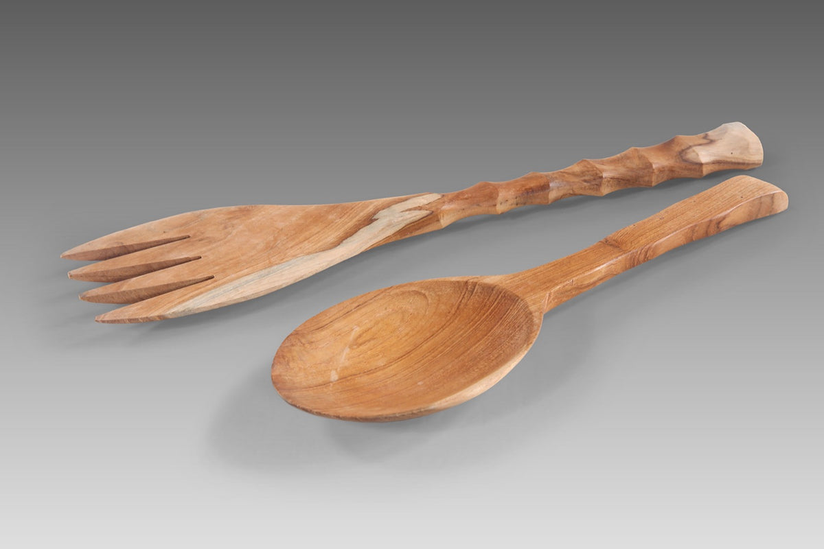 The Salad spoon – natural materials, boho decor handmade in Bali