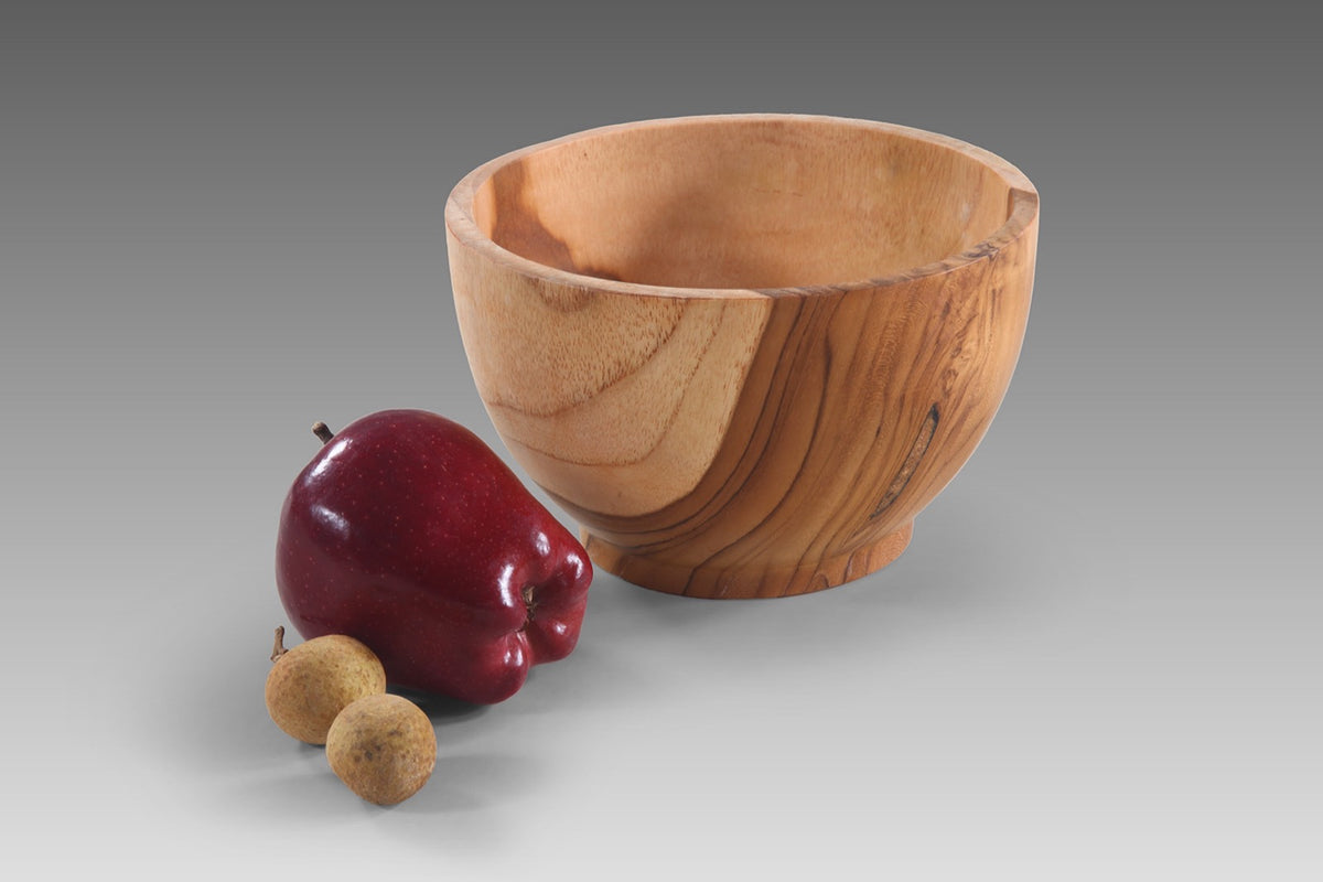 Elisa bowl in natural materials – handmade boho decor from Bali