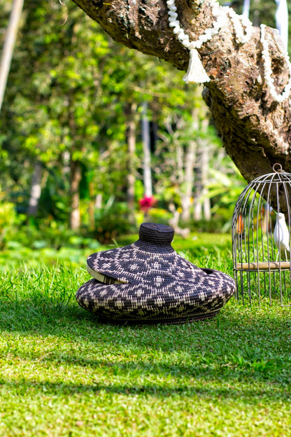 The African basket – natural materials, boho decor handmade in Bali