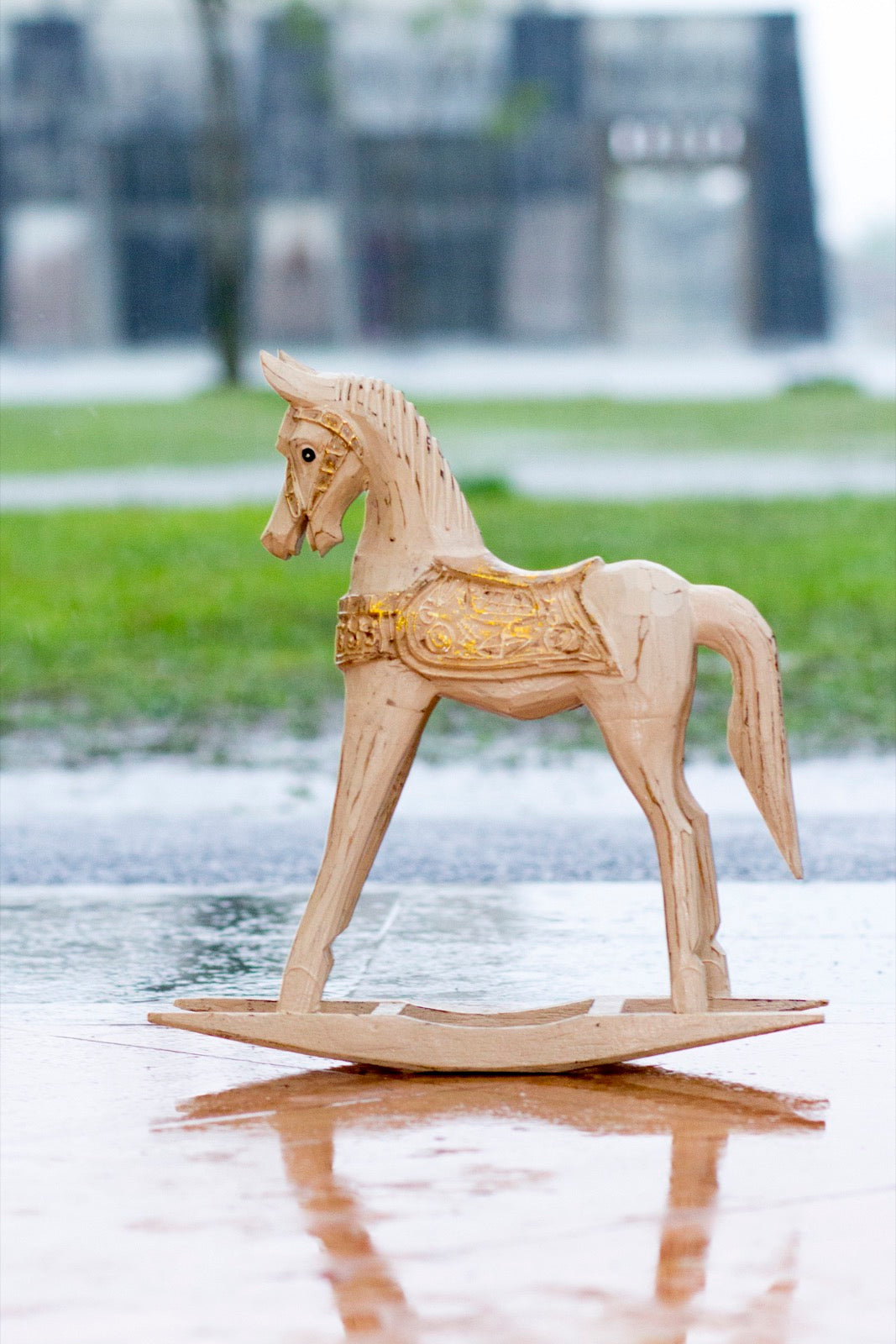 Rocking Horse White