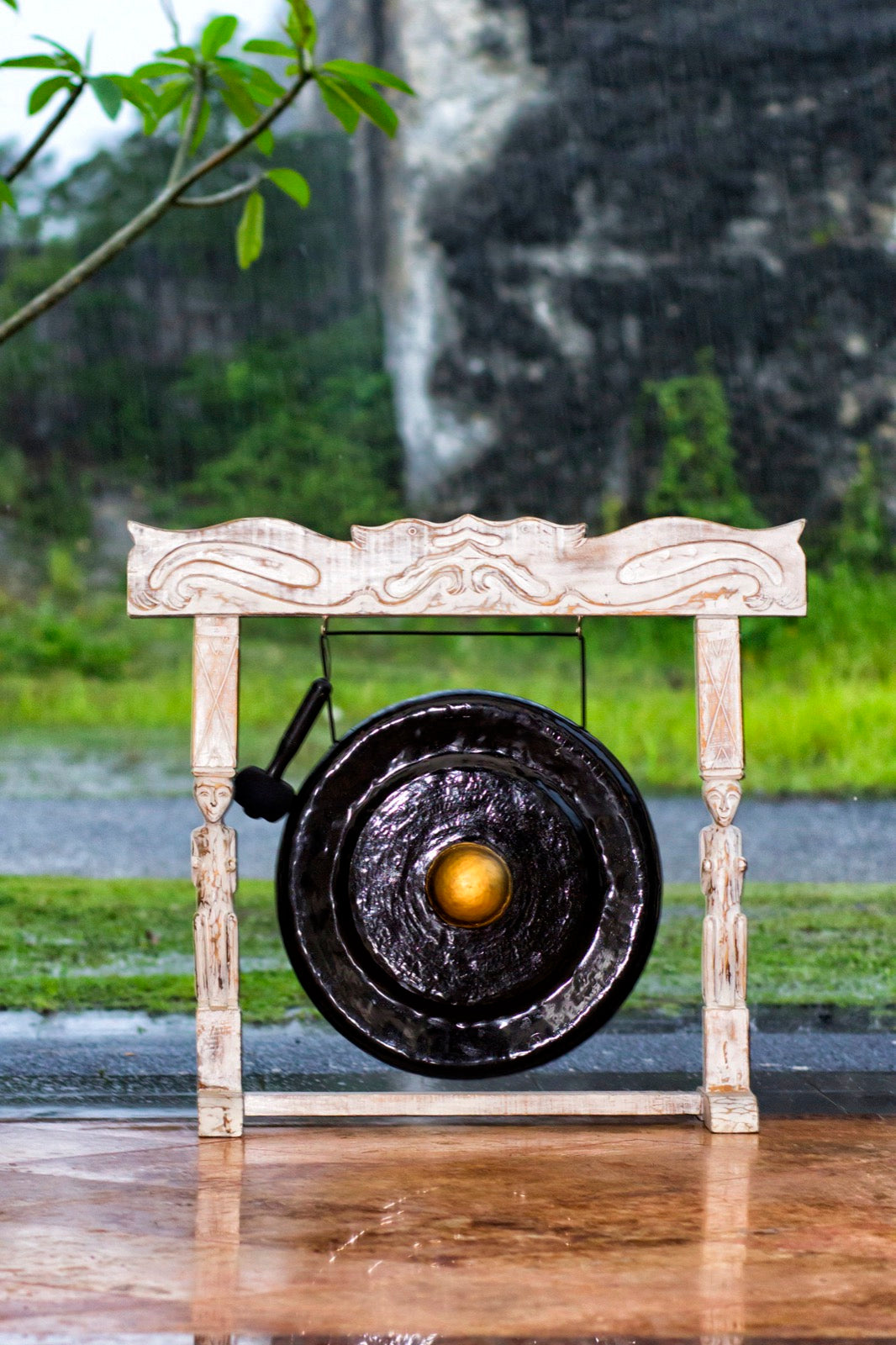 Gong With Stand Small