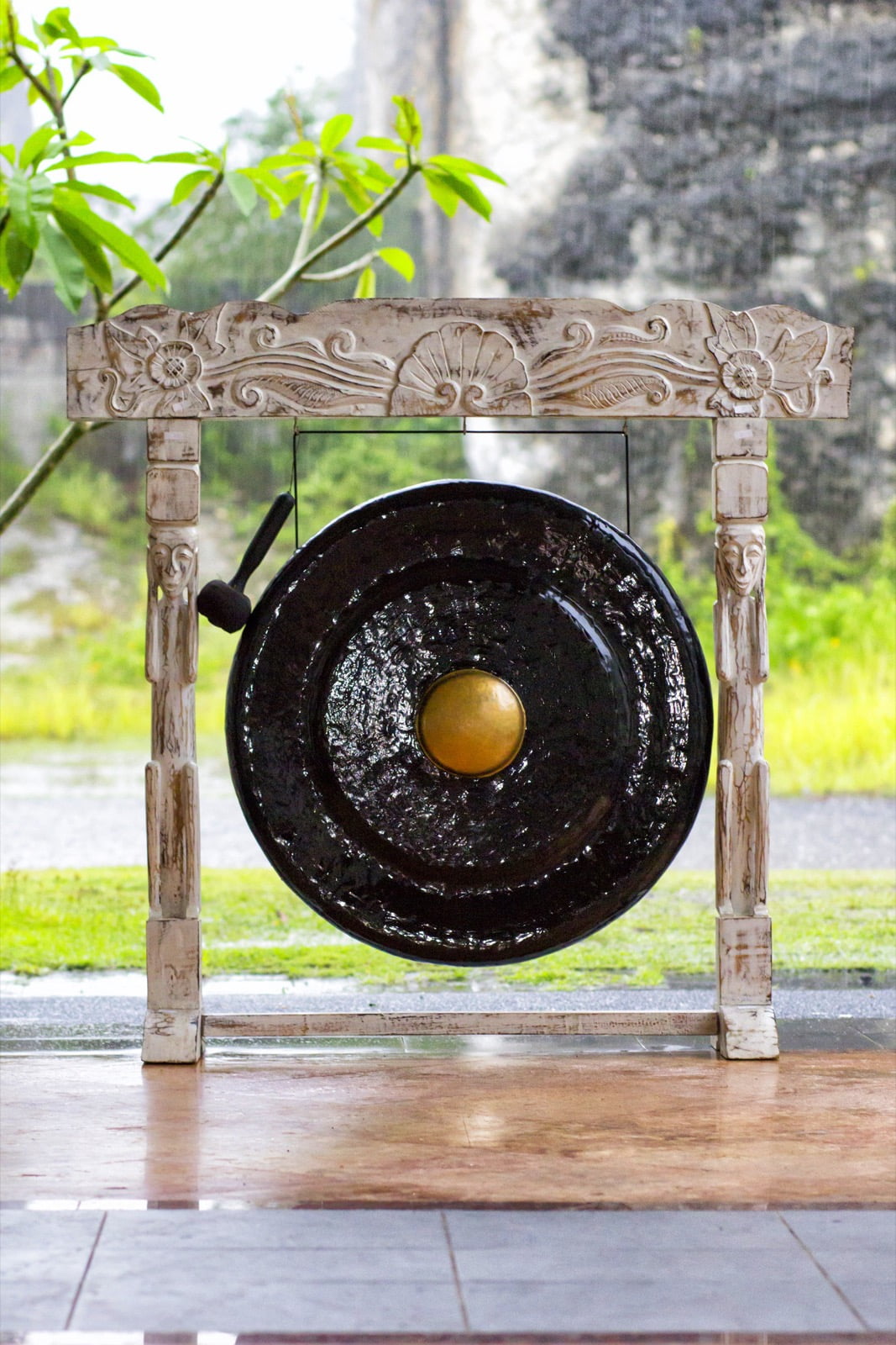 Gong With Stand Big