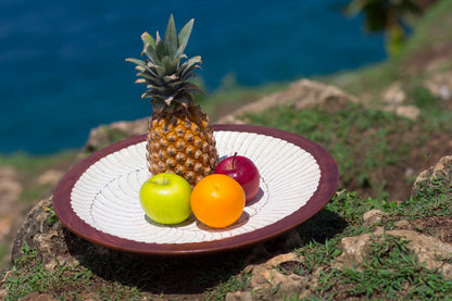 Cote Azur plate by BaliSouk – boho decor made in Bali