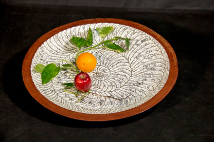Suar wood plate – Cote Azur, natural natural materials in boho style