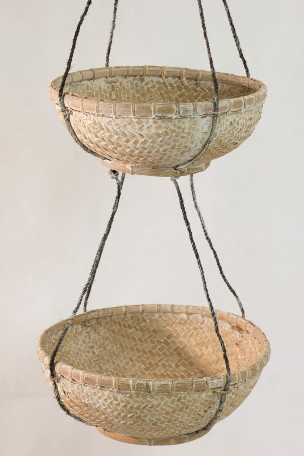 Bamboo basket Bamboo Basket Hanging – boho decor, handwoven and handmade in Bali