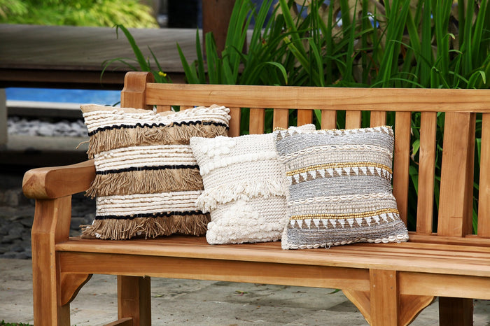 Handmade cotton pillow – the Pillow, boho decor made in Bali