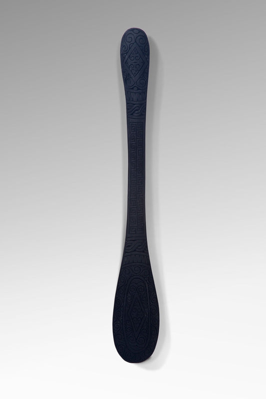 Boho mango wood decorative paddle Timor, crafted by hand in Bali