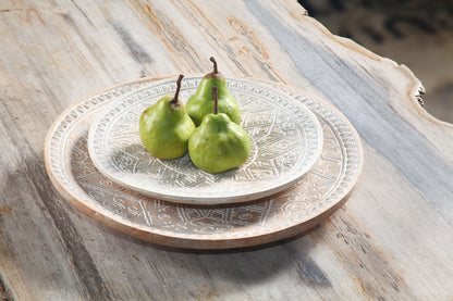 Timor plate by BaliSouk – boho decor made in Bali