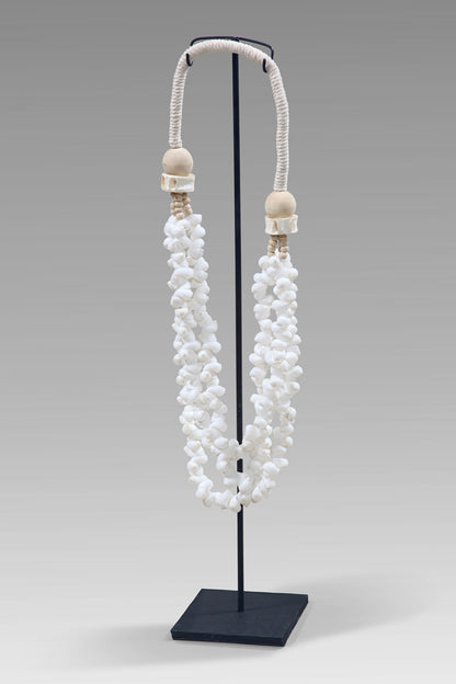 Gayo Necklace decorative stand, boho decor handmade by Balinese artisans