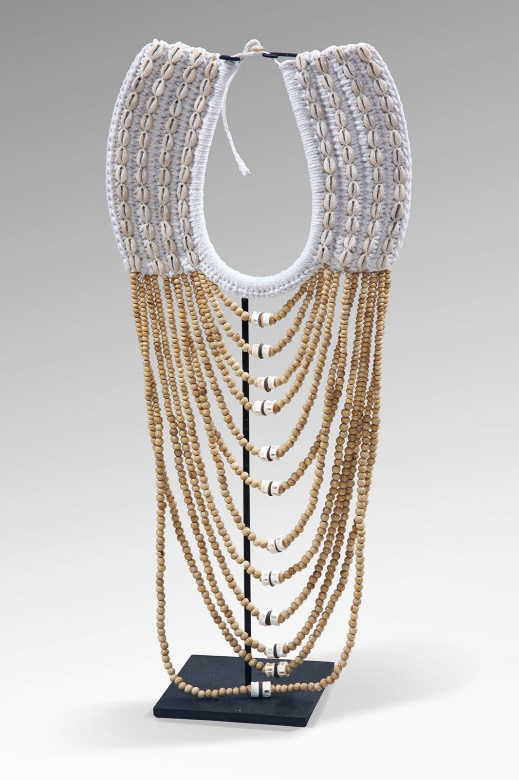 Gayo Necklace decorative stand by BaliSouk – boho decor made in Bali