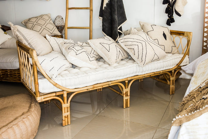 Cotton pillow Nordic – boho decor handcrafted in Bali by BaliSouk