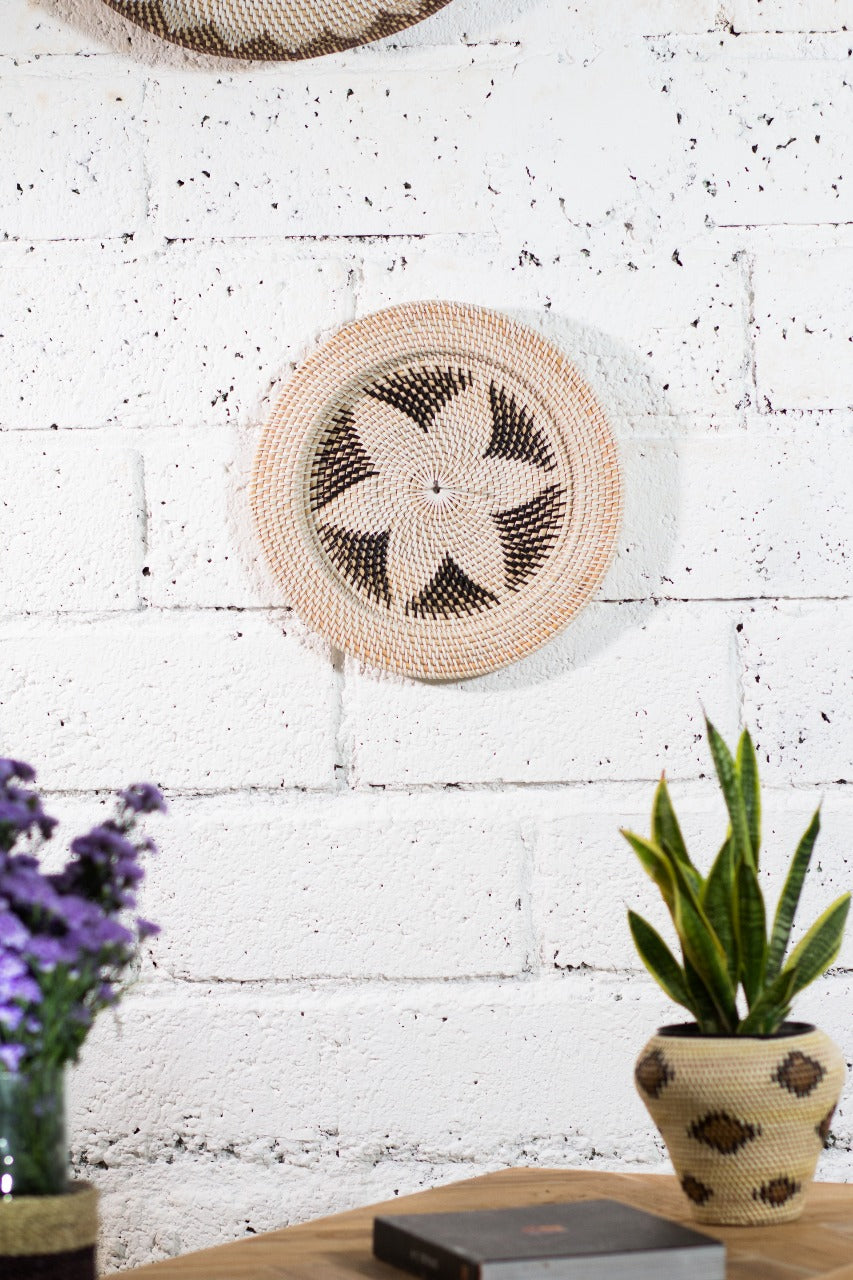 Rattan wall decoration – Africana, natural natural materials in boho style