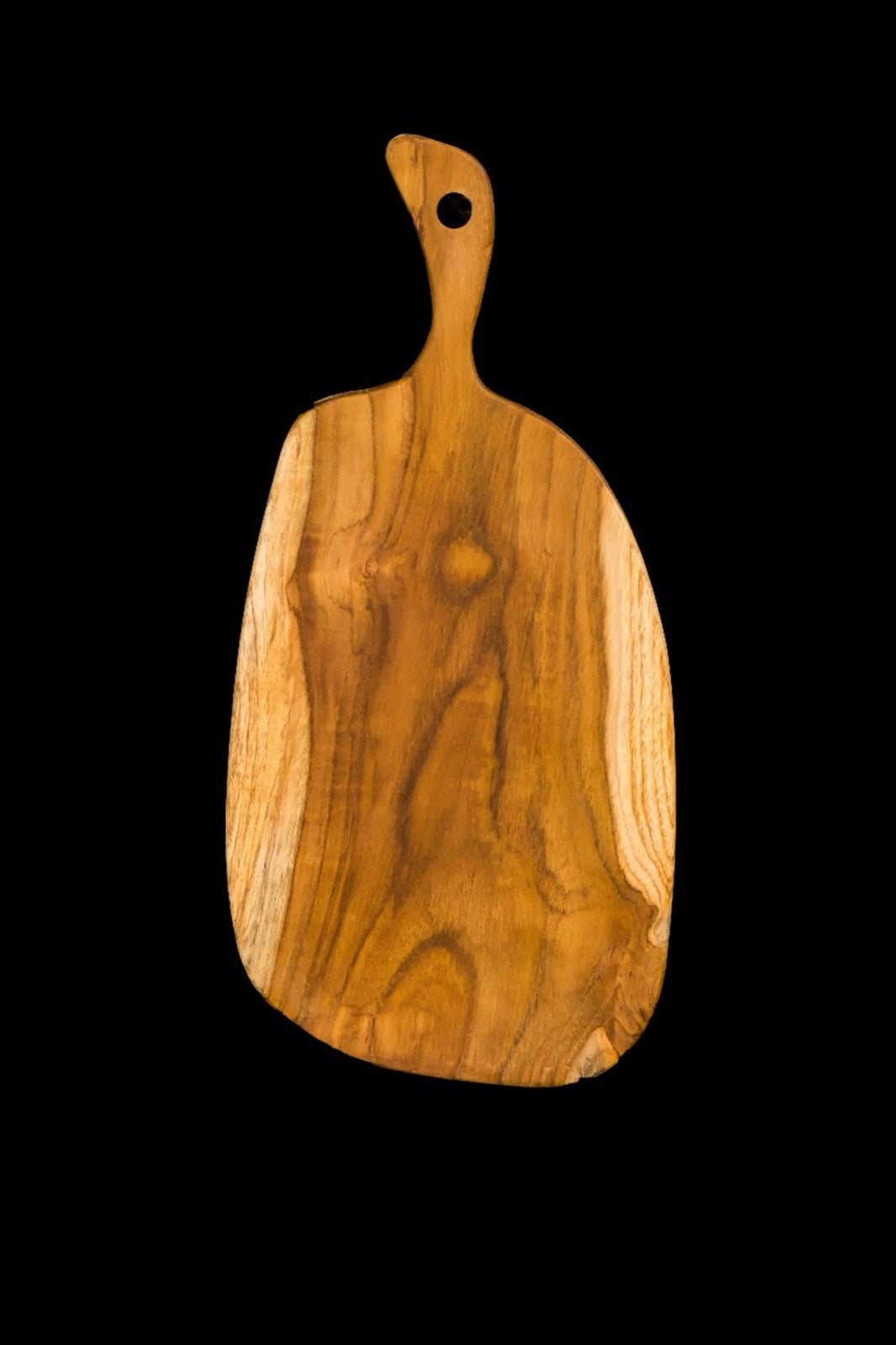 Petrified wood board – Cutting, natural natural materials in boho style
