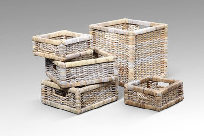 Bali Furniture – Kwarto Basket Set Of Five