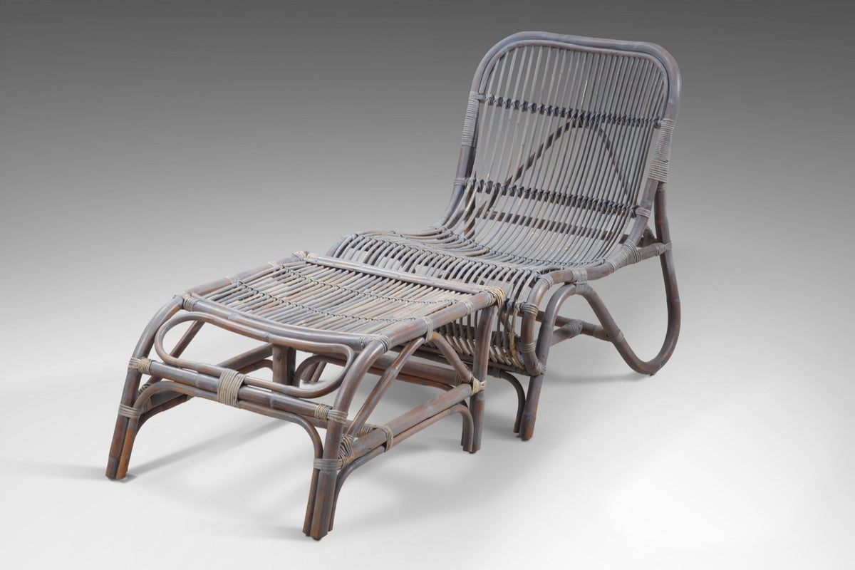 Kim lounger chair in natural materials – handmade boho furniture from Bali