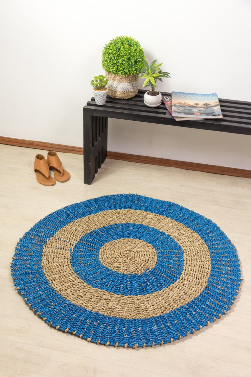 Nicola – natural materials rug, boho decor from Bali