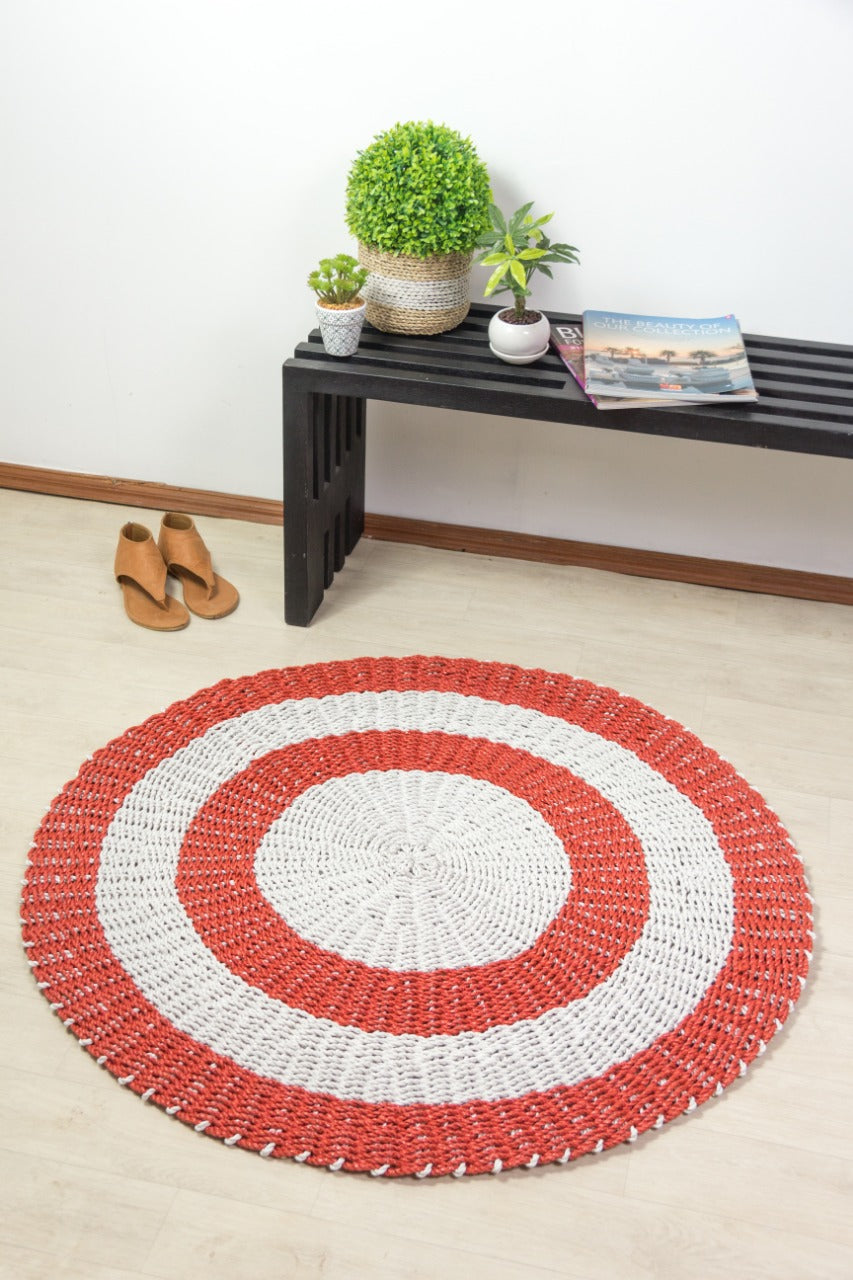 Seagrass rug Nicola – handmade in Bali, boho style