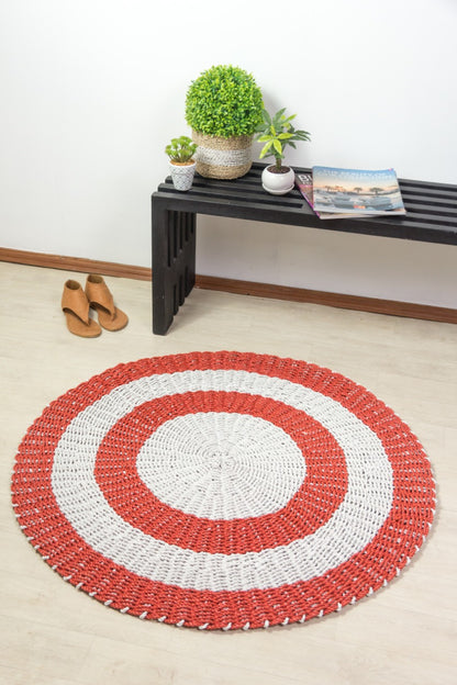 Seagrass rug Nicola – handmade in Bali, boho style