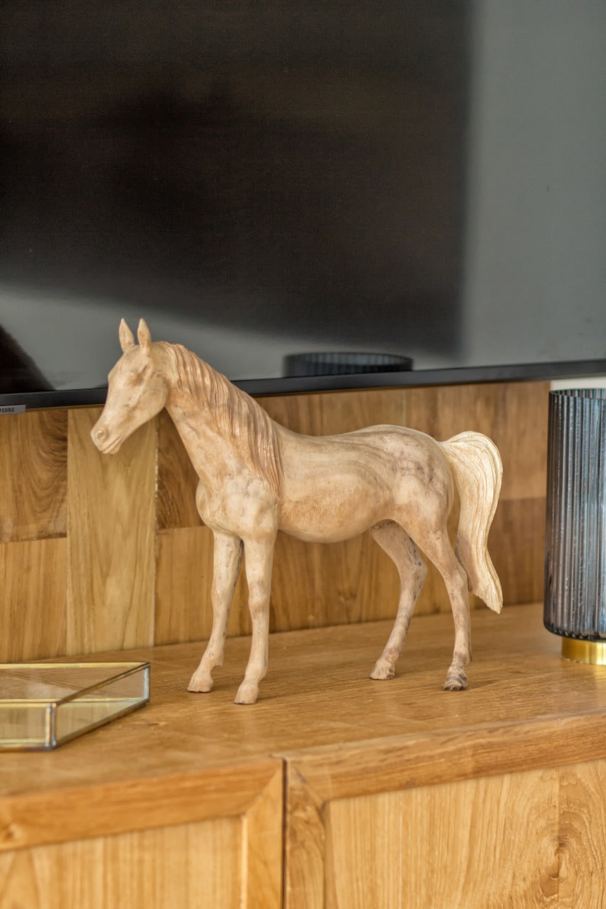 Horse Deco Natural