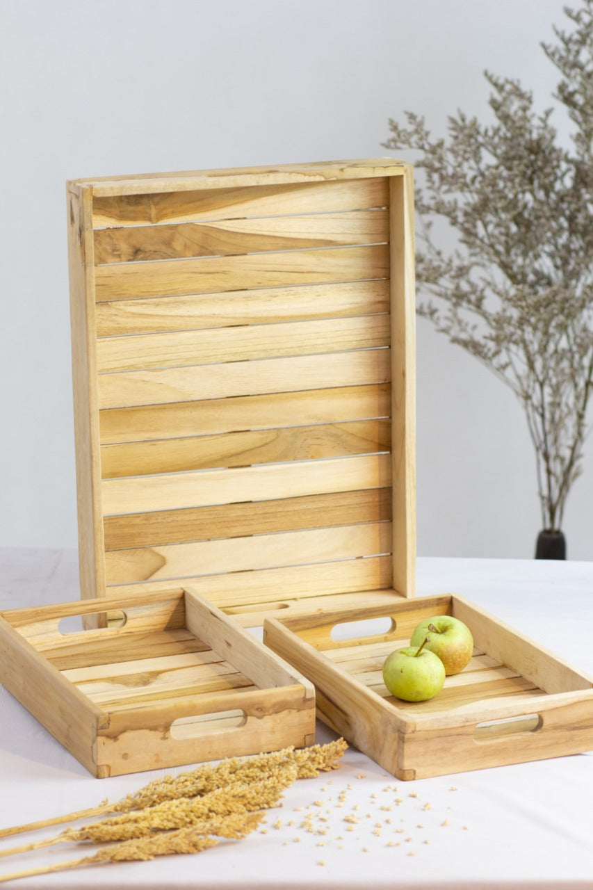 Chill tray in natural materials – handmade boho decor from Bali