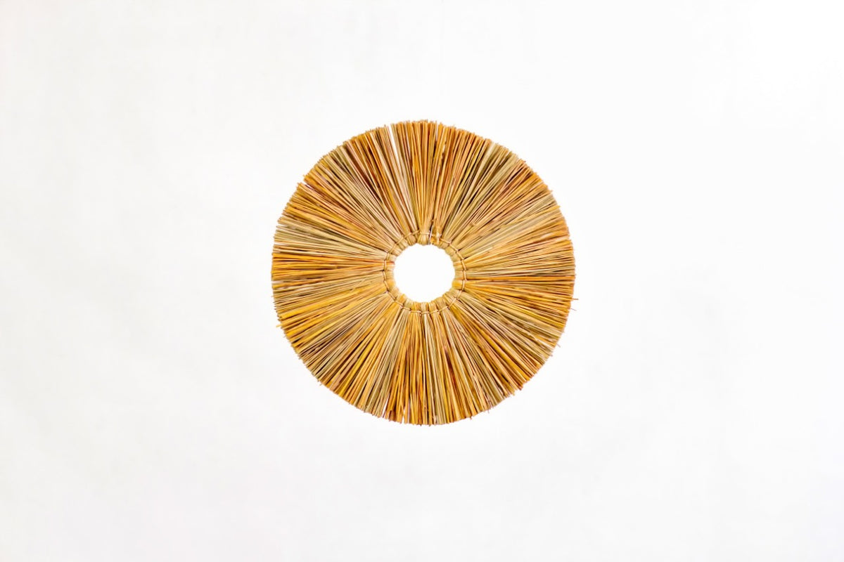 Seagrass wall decoration – Wall Deco Set 3, natural natural materials in boho style