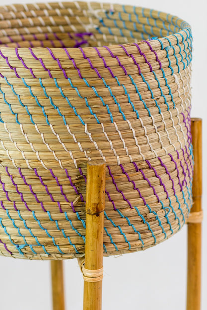 Ria basket by BaliSouk – boho decor made in Bali