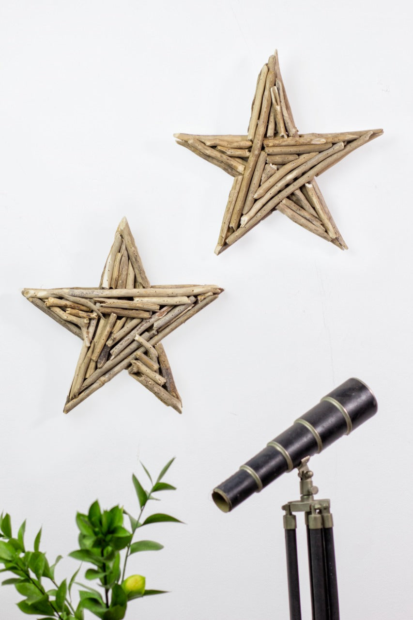 Driftwood decorative piece – Star Drift, natural natural materials in boho style