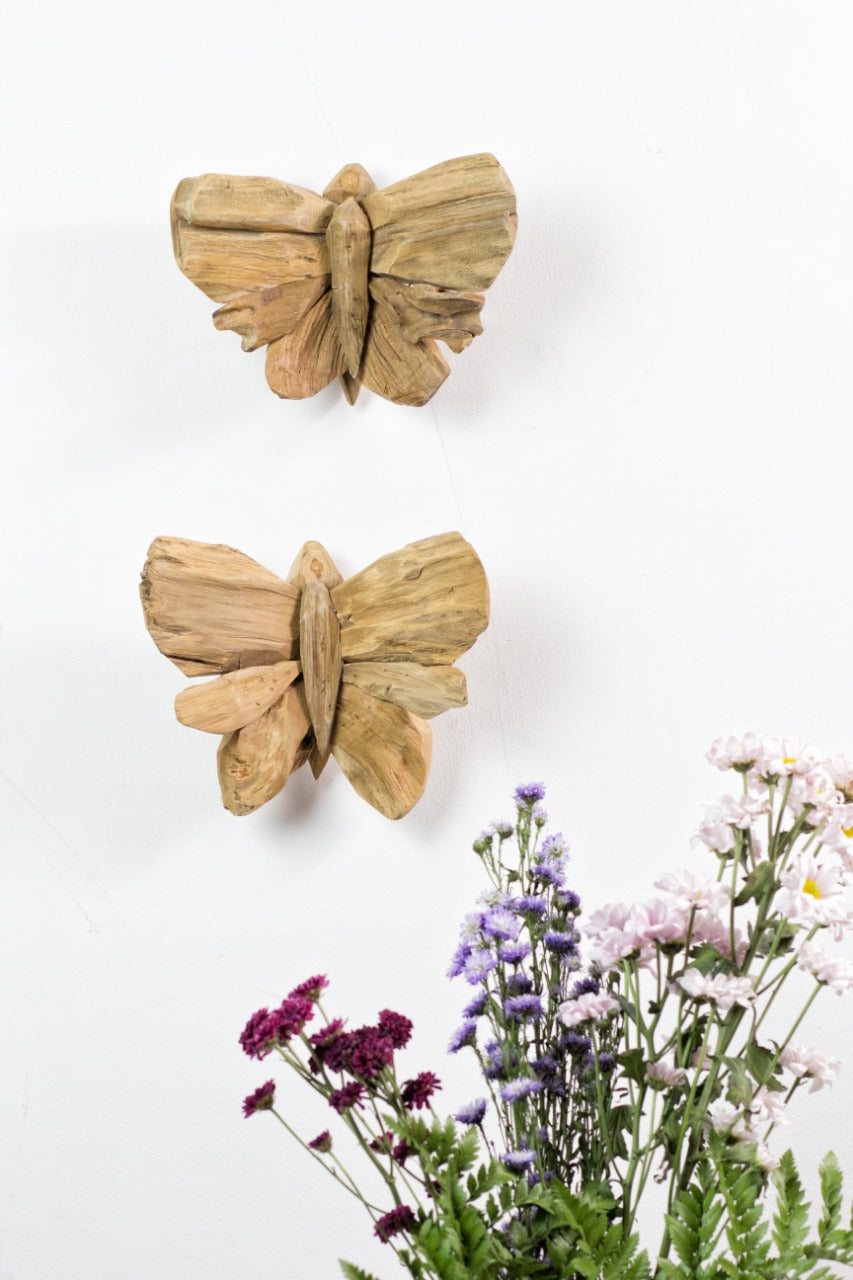 Butterfly decorative piece by BaliSouk – boho decor made in Bali