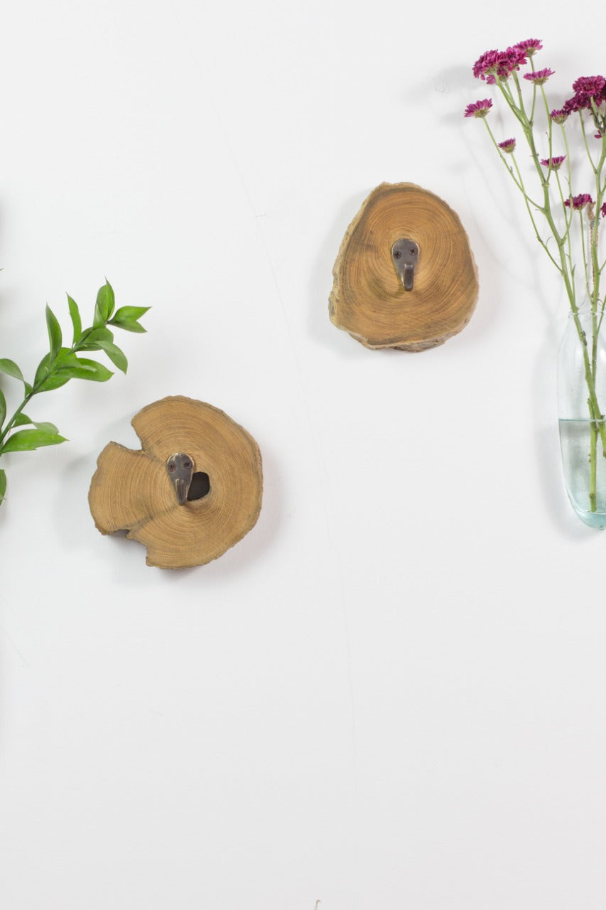 Log Hanger – natural materials wall decoration, boho decor from Bali