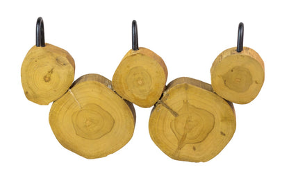 Handcrafted teak wall decoration – Log Hanger, boho decor from BaliSouk