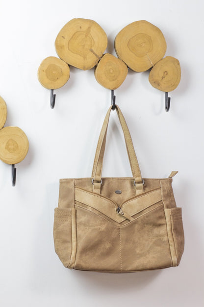 Log Hanger – natural materials wall decoration, boho decor from Bali