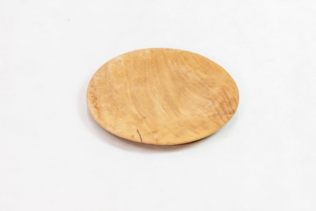 Teak plate Pizza – boho decor handcrafted in Bali by BaliSouk