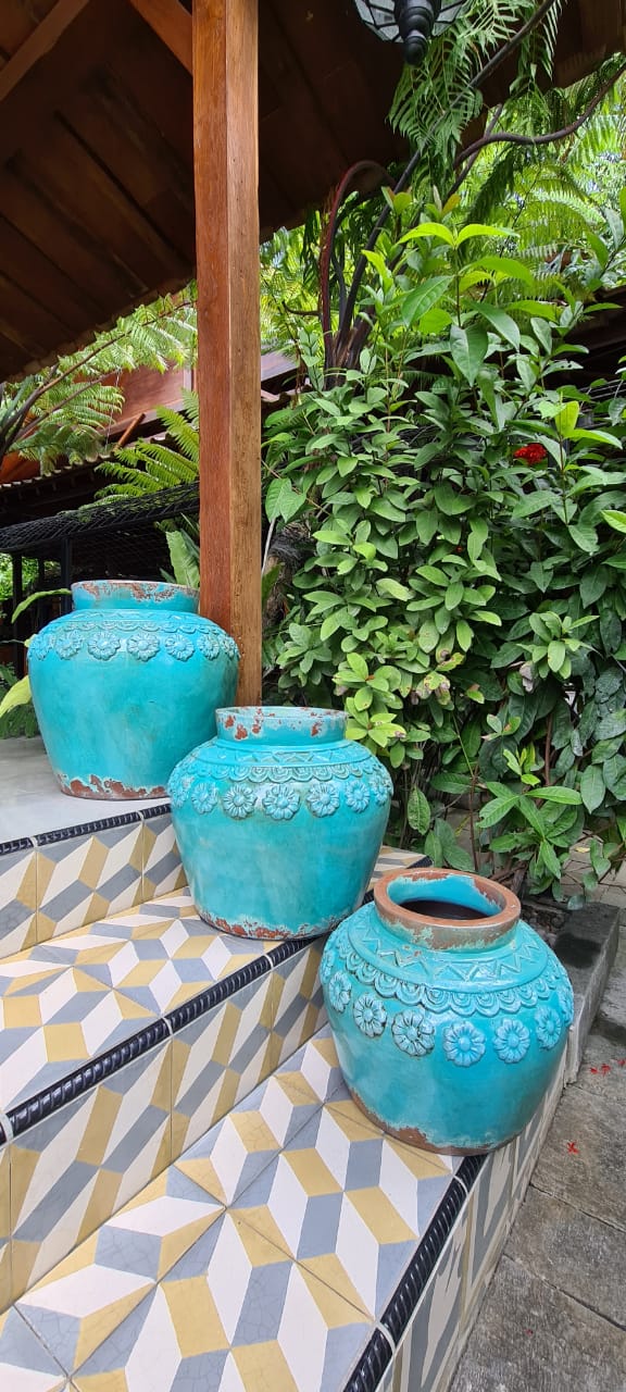 Barok Vase Deco S/3