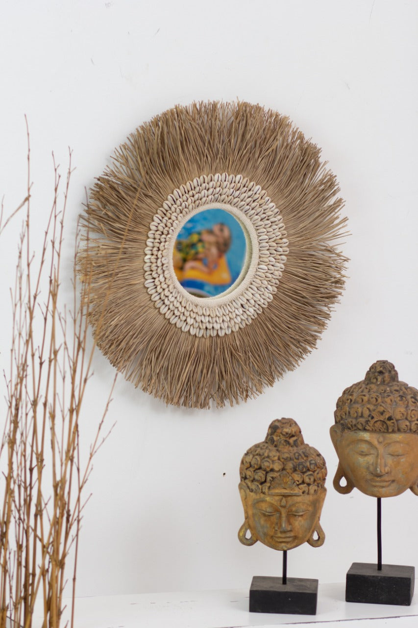 Shell decorative piece by BaliSouk – boho decor made in Bali