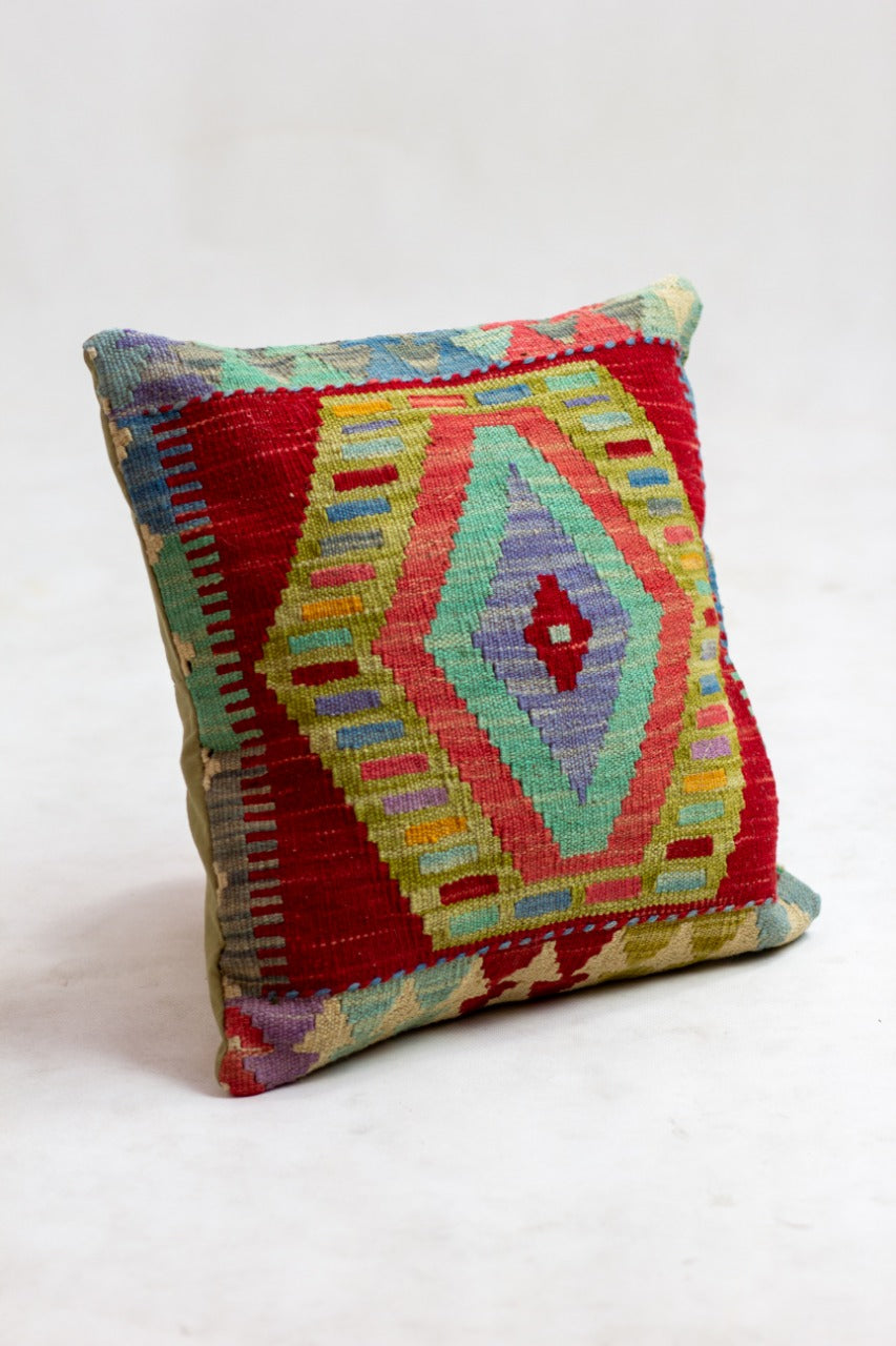 Handcrafted wool pillow – Pillow, boho decor from BaliSouk