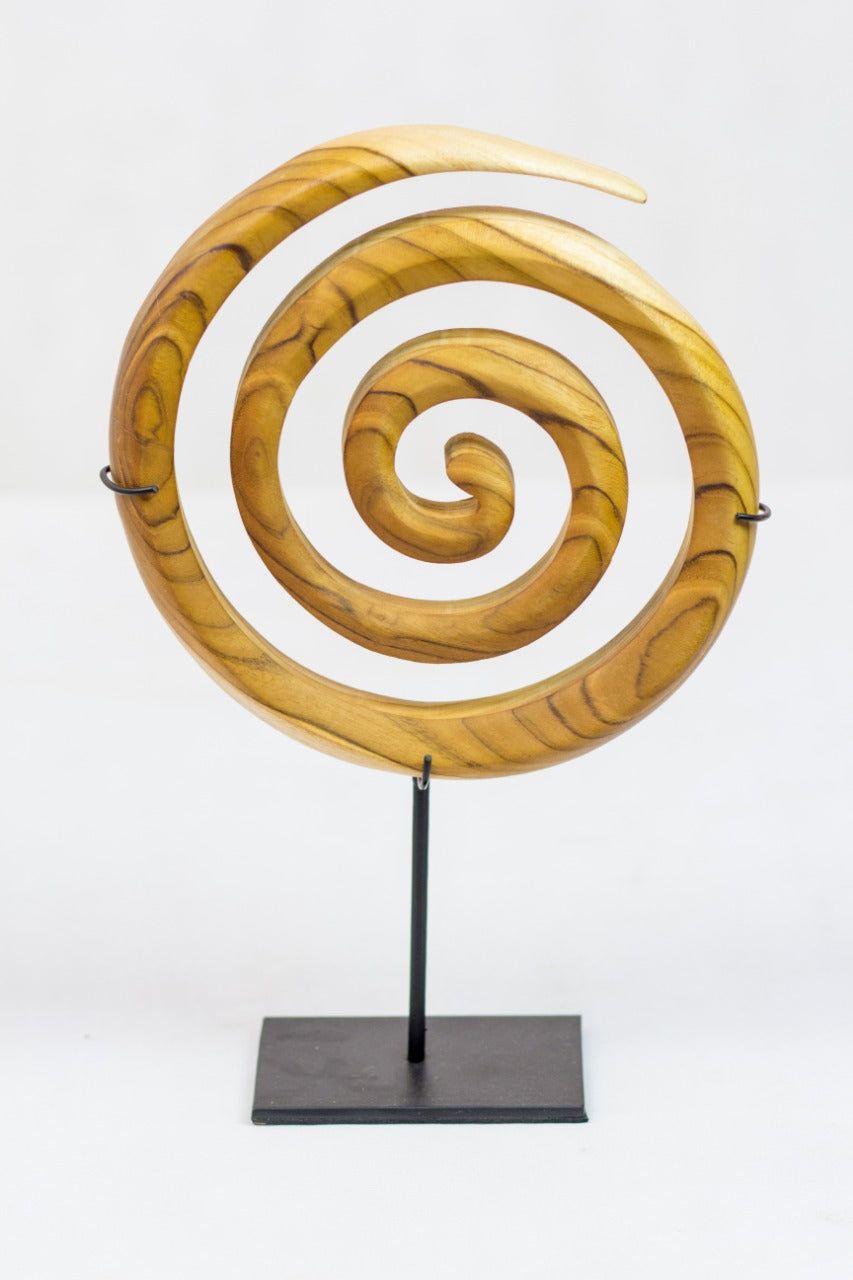 Round Deco Stand decorative stand by BaliSouk – boho decor made in Bali