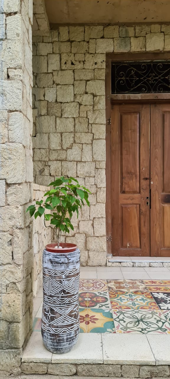 Toraja pot in natural materials – handmade boho decor from Bali
