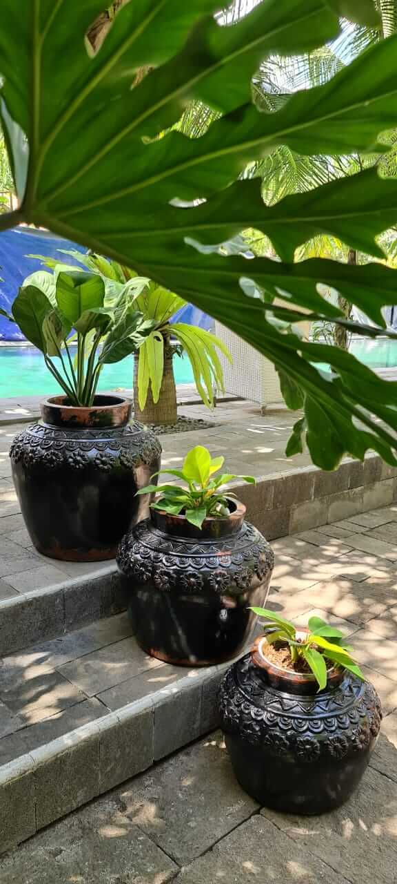 Barok Vase Deco Set Of Three