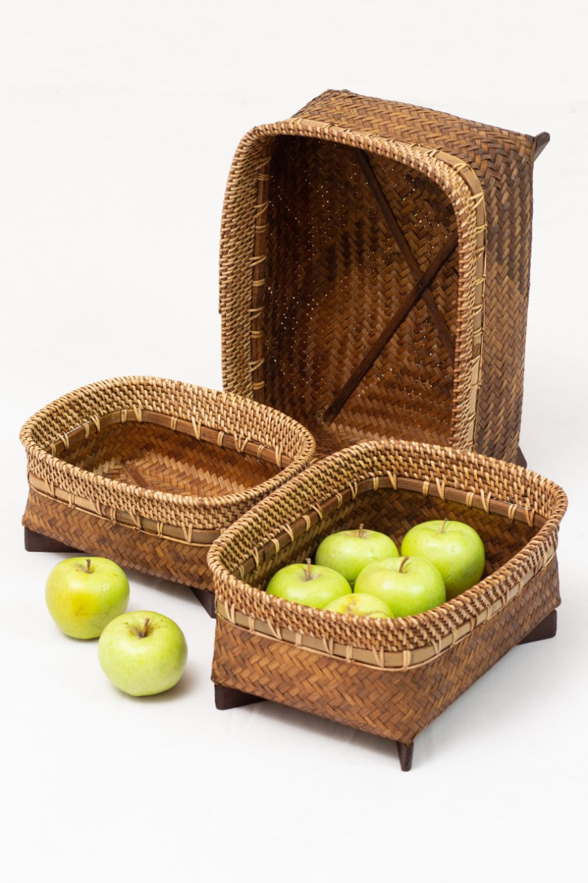 Andong – natural materials tray, boho decor from Bali