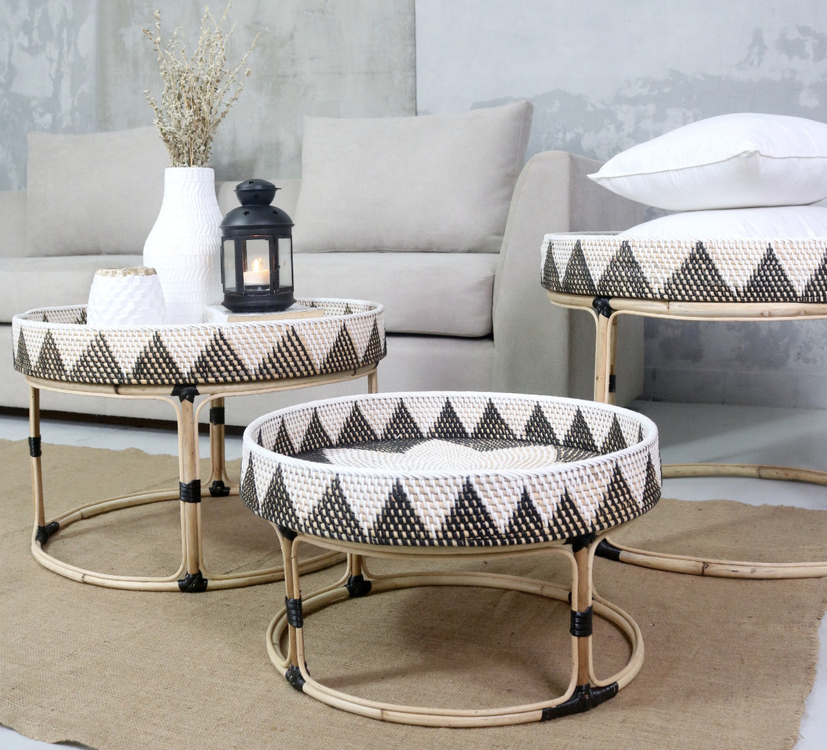 Nana Round Tray Set 3