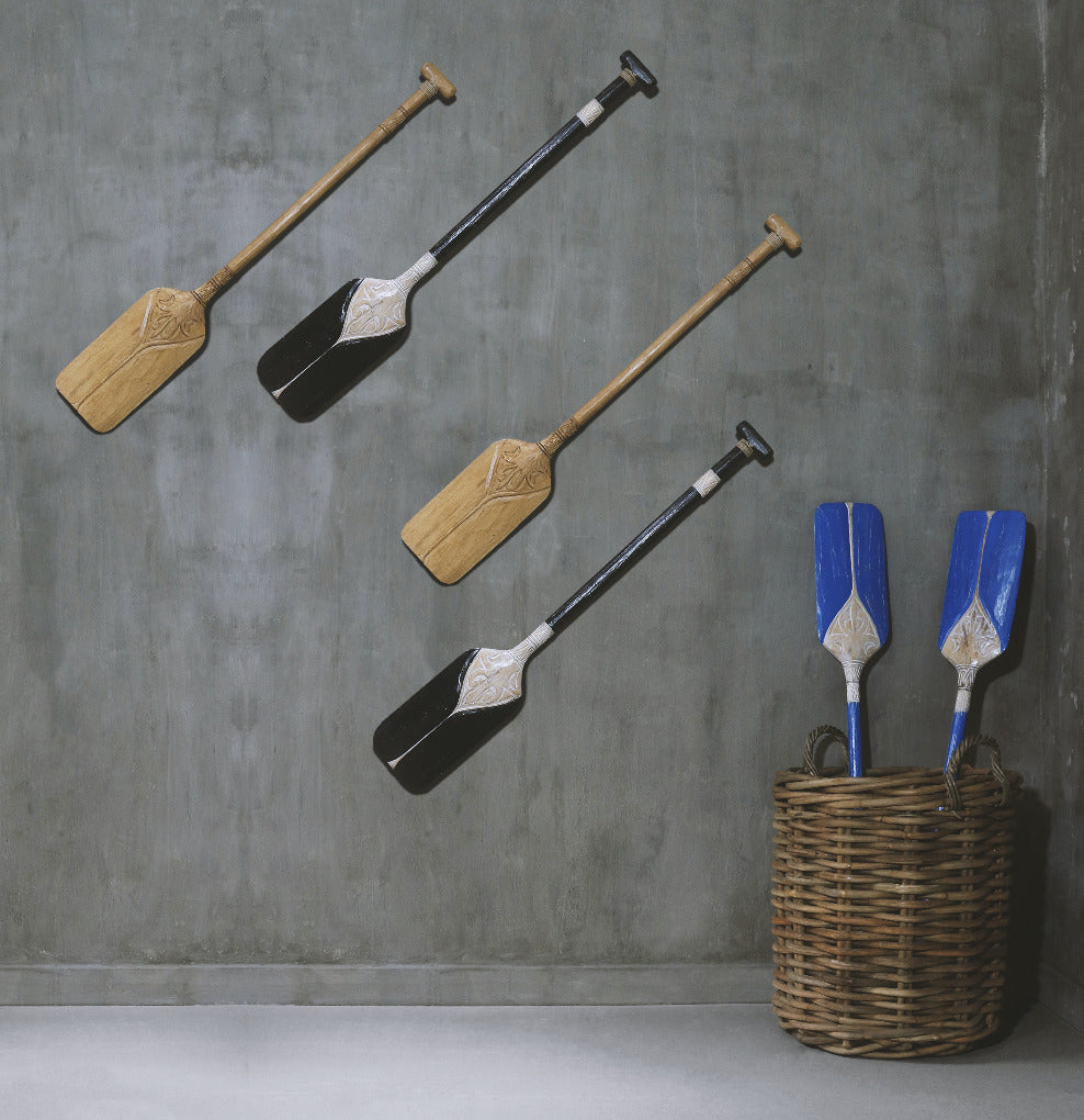 Toraja Paddle – natural materials decorative piece, boho decor from Bali