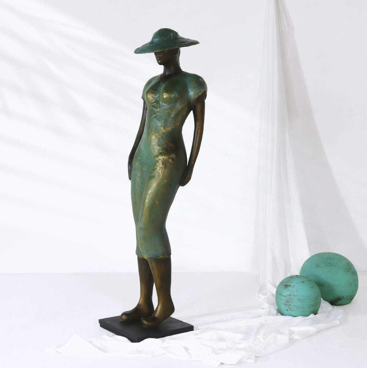 Fashionable Lady With Hat
