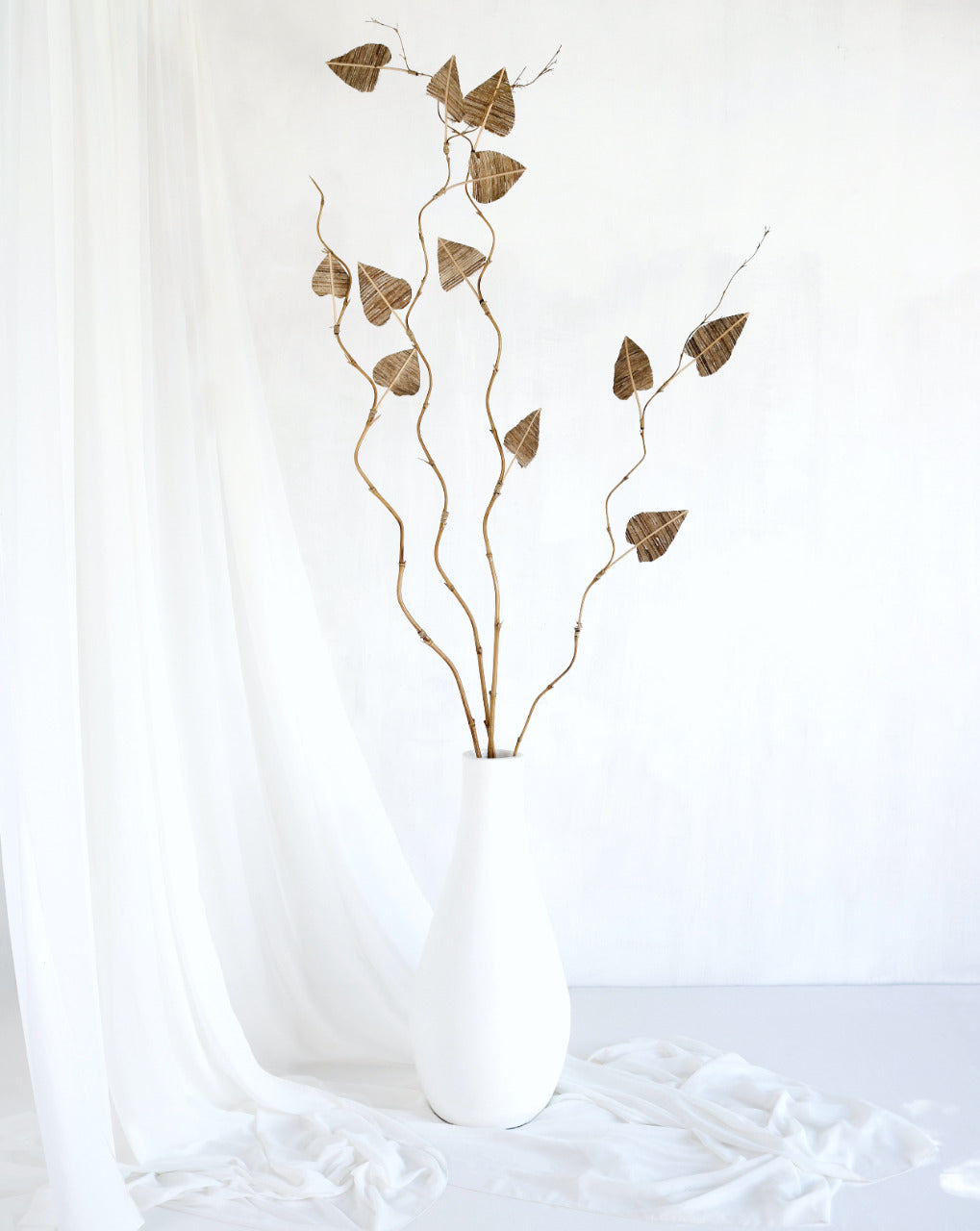 The Flower decorative piece – natural materials, boho decor handmade in Bali