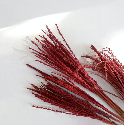 Handmade natural fibre decorative piece – the Corn Flower, boho decor made in Bali